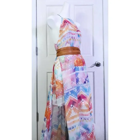 Moving Sale! Worn Once Show Me Your Mumu Bronte Maxi Dress w/ Sheer Overlay Med - Picture 9 of 14
